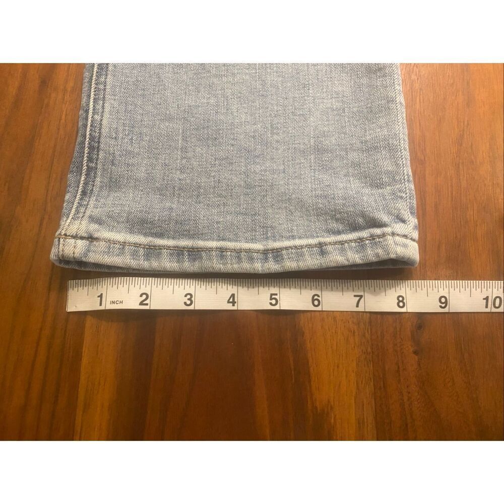 Studio Blue Women's High Rise Distressed Whiskering Cotton Ankle Jeans Size 28 - Picture 4 of 9